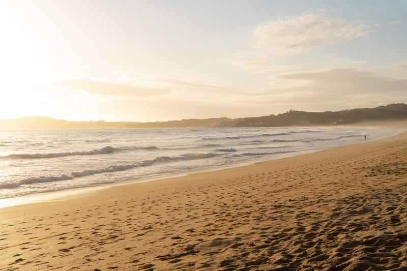 Playa de La Lanzada en Sanxenxo