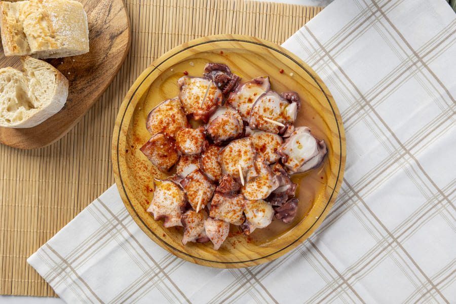 Pulpo a la gallega Pulpo a la gallega